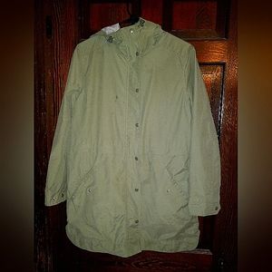 Green hooded jacket Old Navy